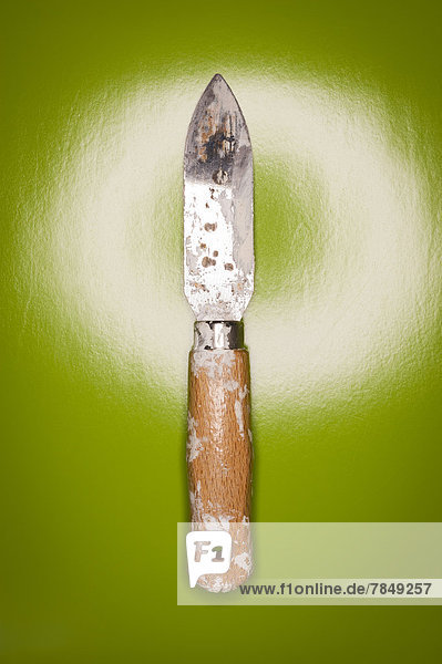 Palette knife  close up