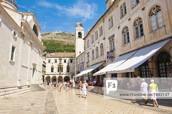 Europa  Altstadt  UNESCO-Welterbe  Kroatien  Dalmatien  Dubrovnik