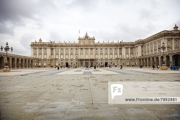 Der Königspalast  Madrid  Spanien  Europa
