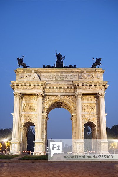 Arco della Pace  Mailand  Lombardei  Italien  Europa
