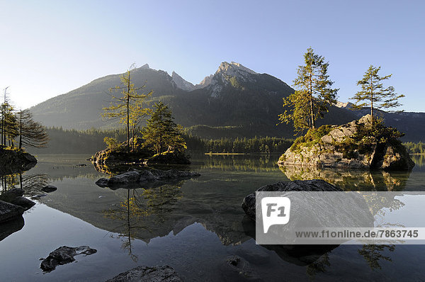 Hintersee  Ramsau  Bayern  Deutschland