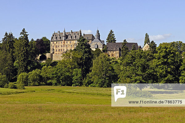 Schloss Eisenbach  Lauterbach  Hessen  Deutschland