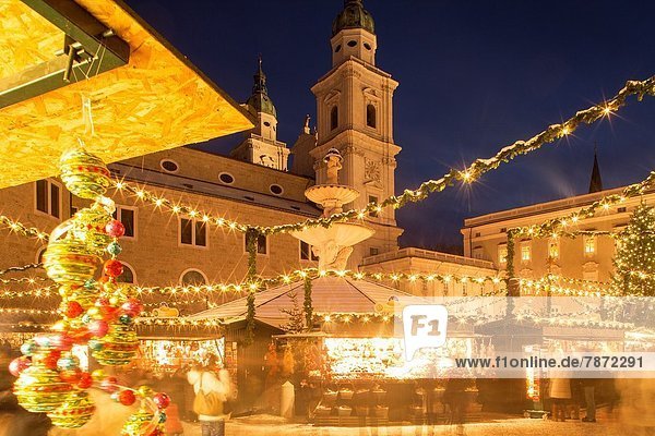 Weihnachten  Österreich  Markt  Salzburg