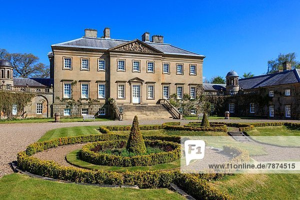 Front Facade Of Dumfries House Near Cumnock Ayrshire Scotland Dumfries House Is An 18th Century Mansion Of Palladian Style Design By Robert And John Adam It Has Now Been Significantly Restored After