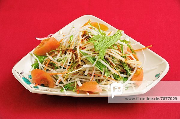 Salat  Tomate  Radieschen