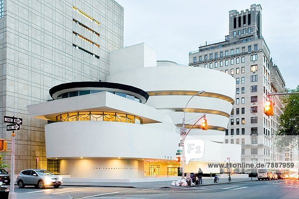 Guggenheim-Museum  Upper East Side  Manhattan  New York City  New York State  USA