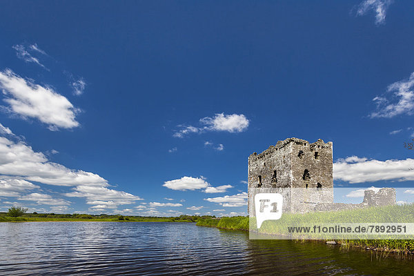 Burgruine Threave Castle am Fluss Dee