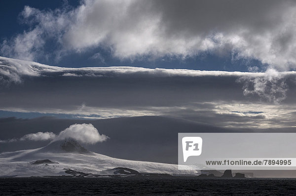 Storm clouds over the Aitcho Islands
