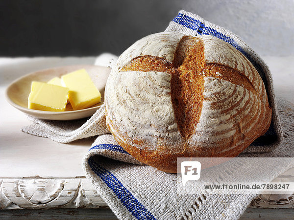 Englisches Bio-Roggenbrot vom Bäcker