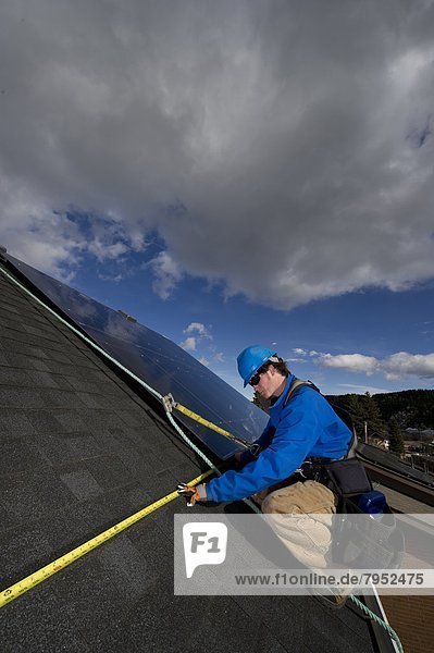 arbeiten  installieren  expandieren  Sonnenenergie  Installation