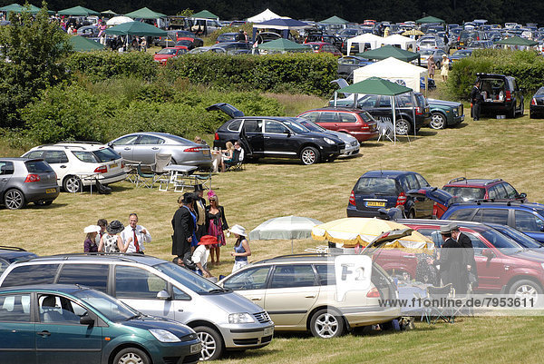 Auto Start Monarchie England bekommen Mittagessen
