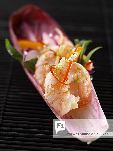 Prawns Radicchio