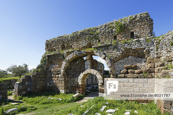 Faustina-Thermen  antike Stadt Milet