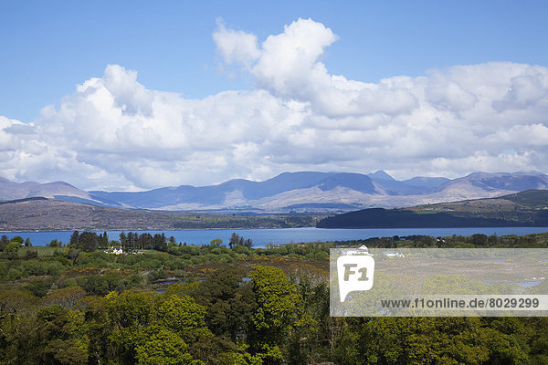 nahe Hintergrund Bucht Kenmare