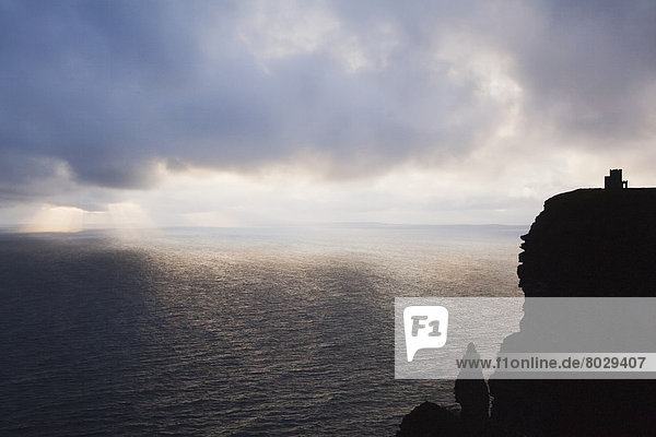 Cliffs of moher at sunset County clare ireland
