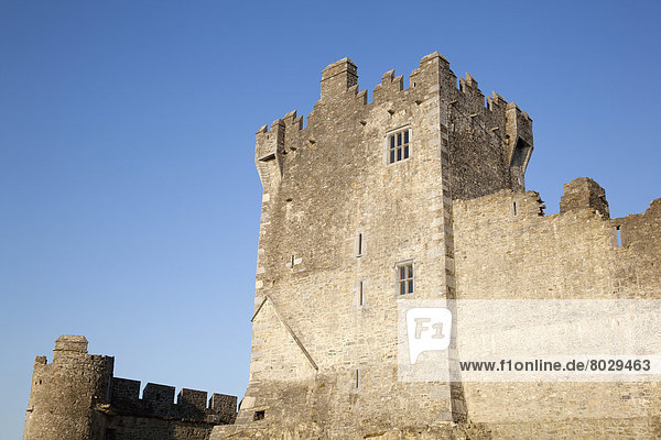 Ross castle at lough leane Killarney county kerry ireland