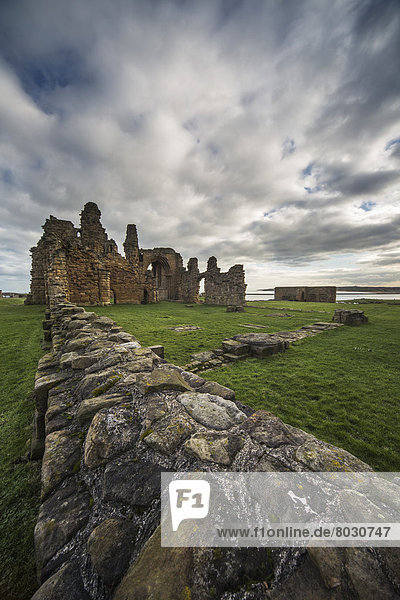 Tynemouth priory Tynemouth tyne and wear england