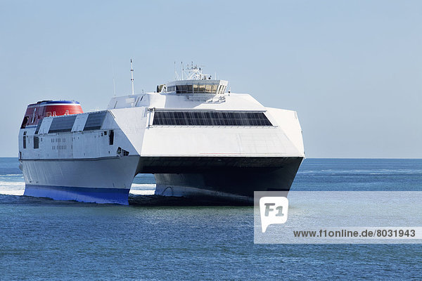 The stena line ferry arriving in dun laoghaire Dun laoghaire county dublin ireland