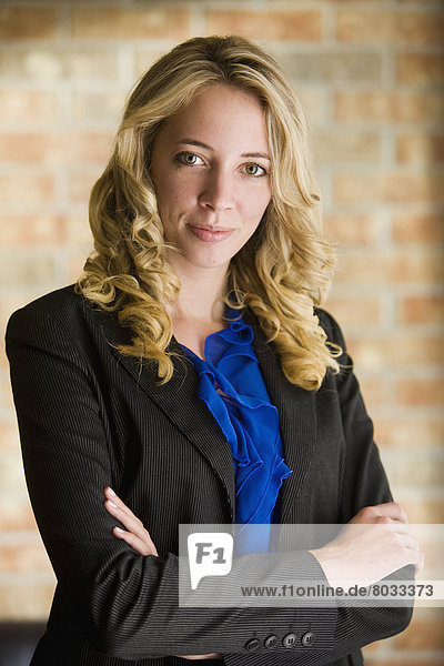 Portrait Of Young Businesswoman  Bradford Ontario Canada