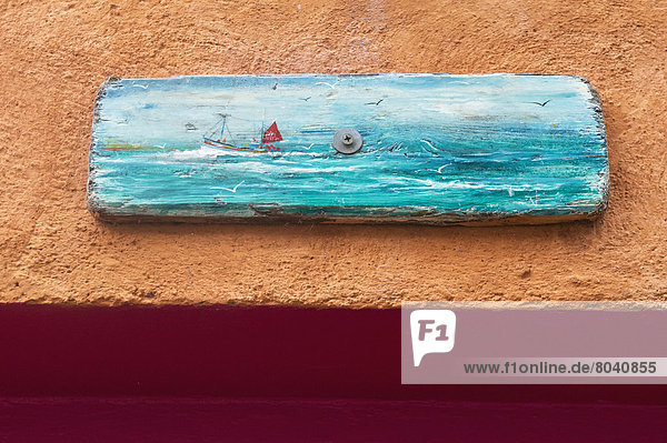 Eingang Großbritannien über Boot Restaurant Speisefisch und Meeresfrucht streichen streicht streichend anstreichen anstreichend angeln Cornwall Treibholz England Falmouth