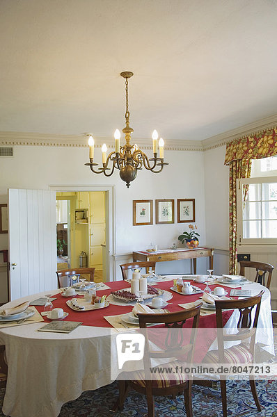 Interior of 1804 Inn at Barboursville Vineyard Barboursville Virginia USA
