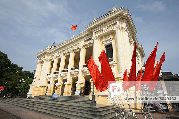 View of Opera House  Hanoi  Vietnam