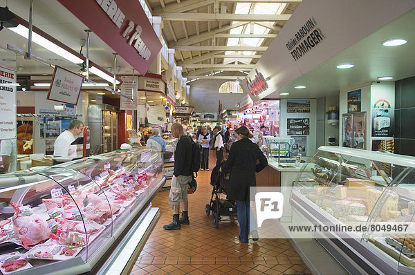 19th Century market hall La Rochelle Poitou-Charentes France