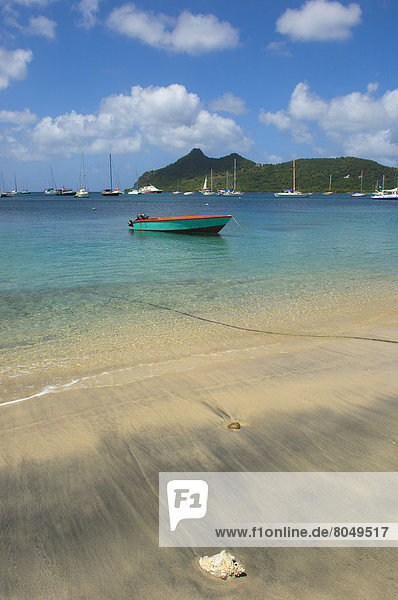 View of Tyrrel Bay Carriacou Island Grenadines Grenada Caribbean