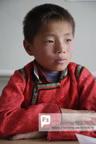 Wohnhaus Schule (Einrichtung) Schulklasse Klasse verlassen Mongolei