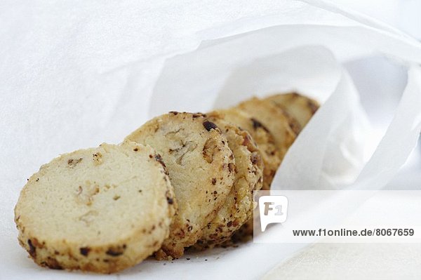 Cream cheese and walnut biscuits