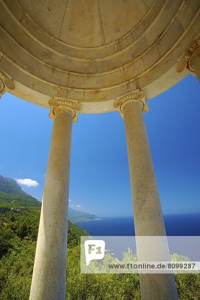 Archduke s Rotunda, Son Marroig, Mallorca, Spain, Europe