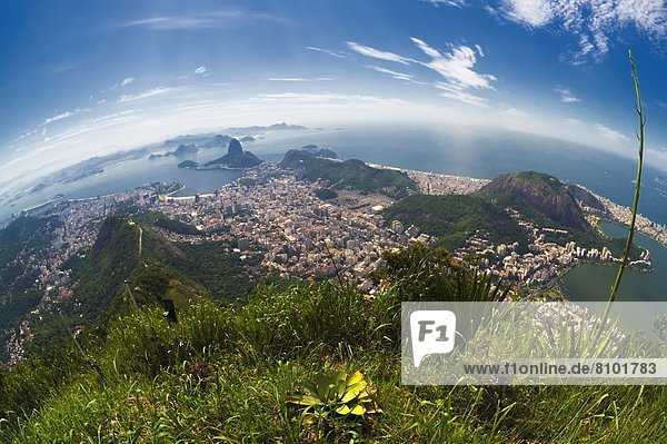 Brotlaib  Zucker  Bucht  Brasilien  Copacabana  Rio de Janeiro  Südamerika