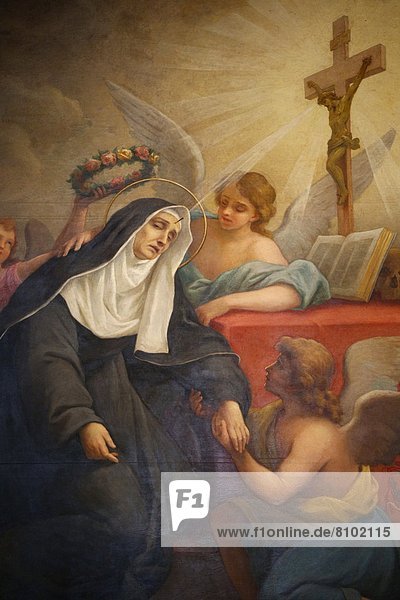 Rita of Cascia  Patron Saint of the Impossible  abused wives and widows  Rome  Lazio  Italy  Europe