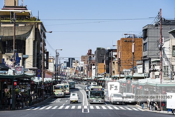 Städtisches Motiv  Städtische Motive  Straßenszene  Straßenszene  Asien  Japan  Kyoto