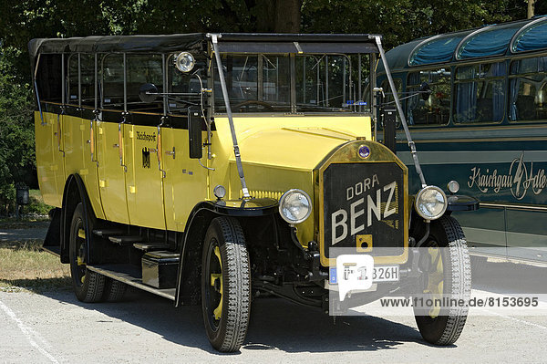 Oldtimer Mercedes-Benz Postbus der Reichspost  Baujahr 1922