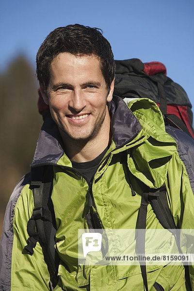 Germany  Portrait of mid adult man  smiling
