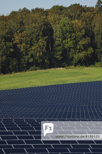 Deutschland  Bayern  Solarmodule