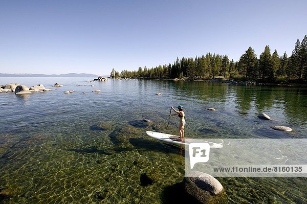 hoch  oben  Wasser  Ruhe  See  Nevada  Gewölbe