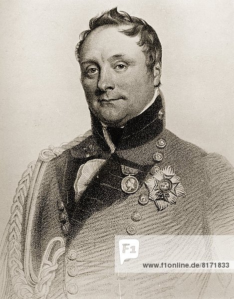 Sir Rowland Hill  Viscount Hill  1772-1842. British General.