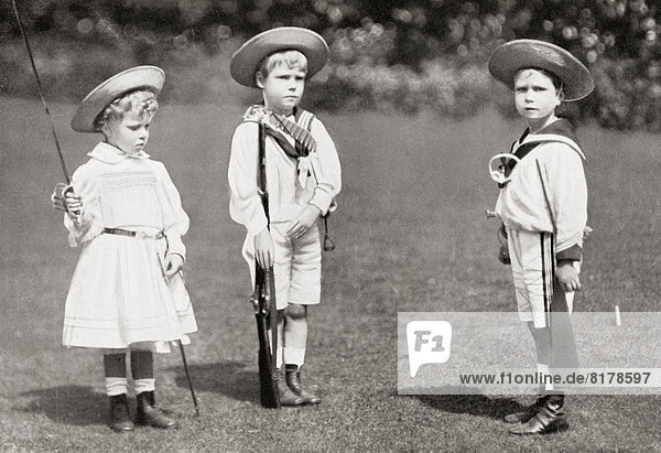 Princess Mary  Prince Edward  Later King Edward Viii  And Prince Albert As Children. The Princess Mary  Princess Royal And Countess Of Harewood  Victoria Alexandra Alice Mary  1897 – 1965. Edward Viii  Edward Albert Christian George Andrew Patrick David  Later The Duke Of Windsor  1894 – 1972. King Of The United Kingdom. Prince Albert  Later George Vi  Albert Frederick Arthur George  1895 – 1952. King Of The United Kingdom. From Edward Viii His Life And Reign.