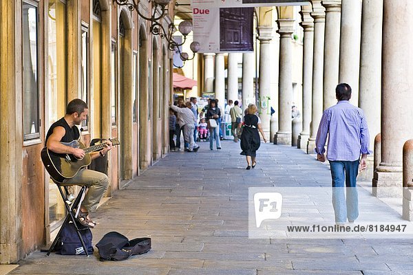 Emilia street Via Emilia Modena Italy