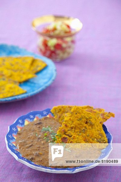 Dal makhani (Linsensuppe  Indien)