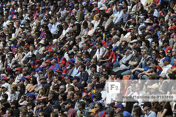 Audience in the stands