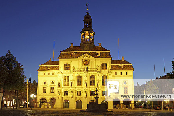City Hall in the evening