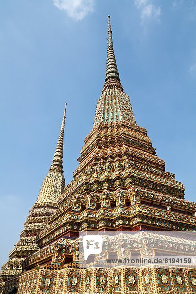 Tempel Wat Pho  Bangkok  Thailand  Asien