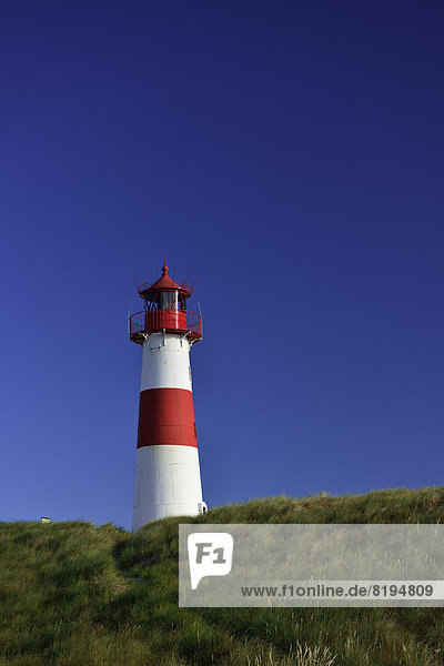 Leuchtturm  Sylt  Schleswig-Holstein  Deutschland  Europa