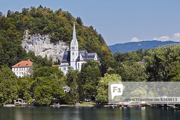 Church of Bled  Lake Bled