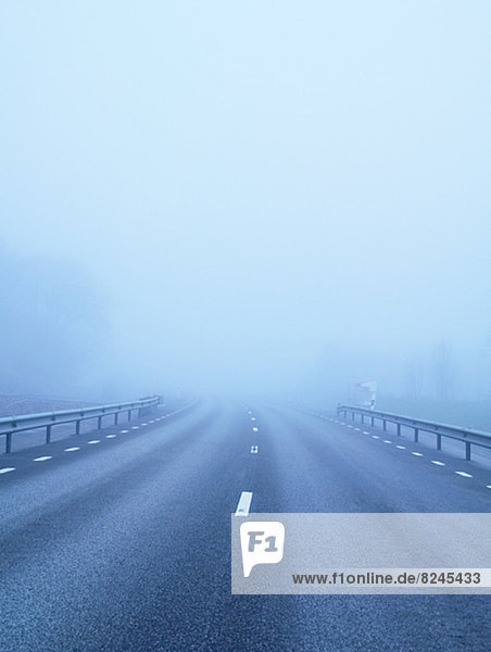 bedecken  Fernverkehrsstraße  Nebel