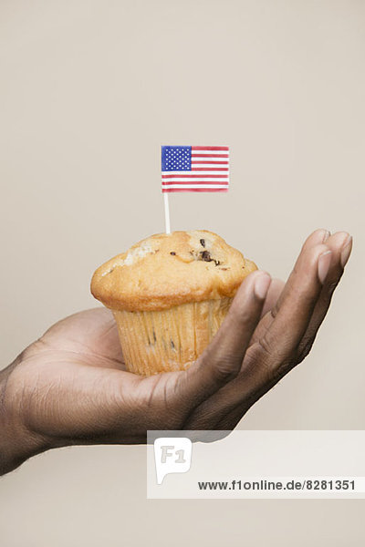 Fourth of July muffin