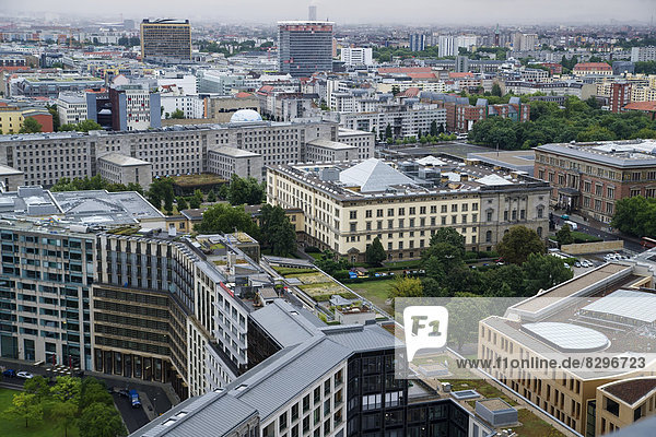 Deutschland  Berlin  Blick über einen Teil der Stadt